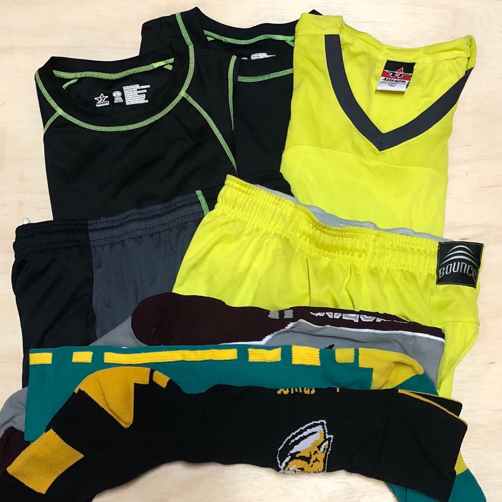 Lot of athletic clothing. 8 pieces